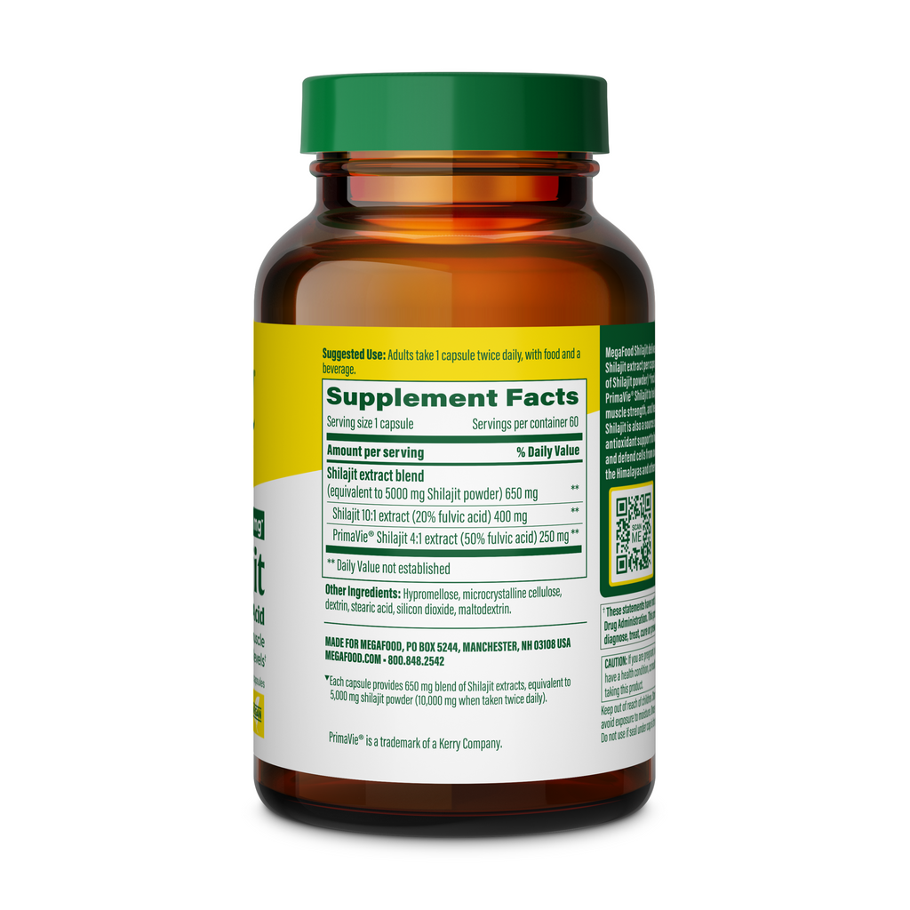 Shilajit with Fulvic Acid Capsules