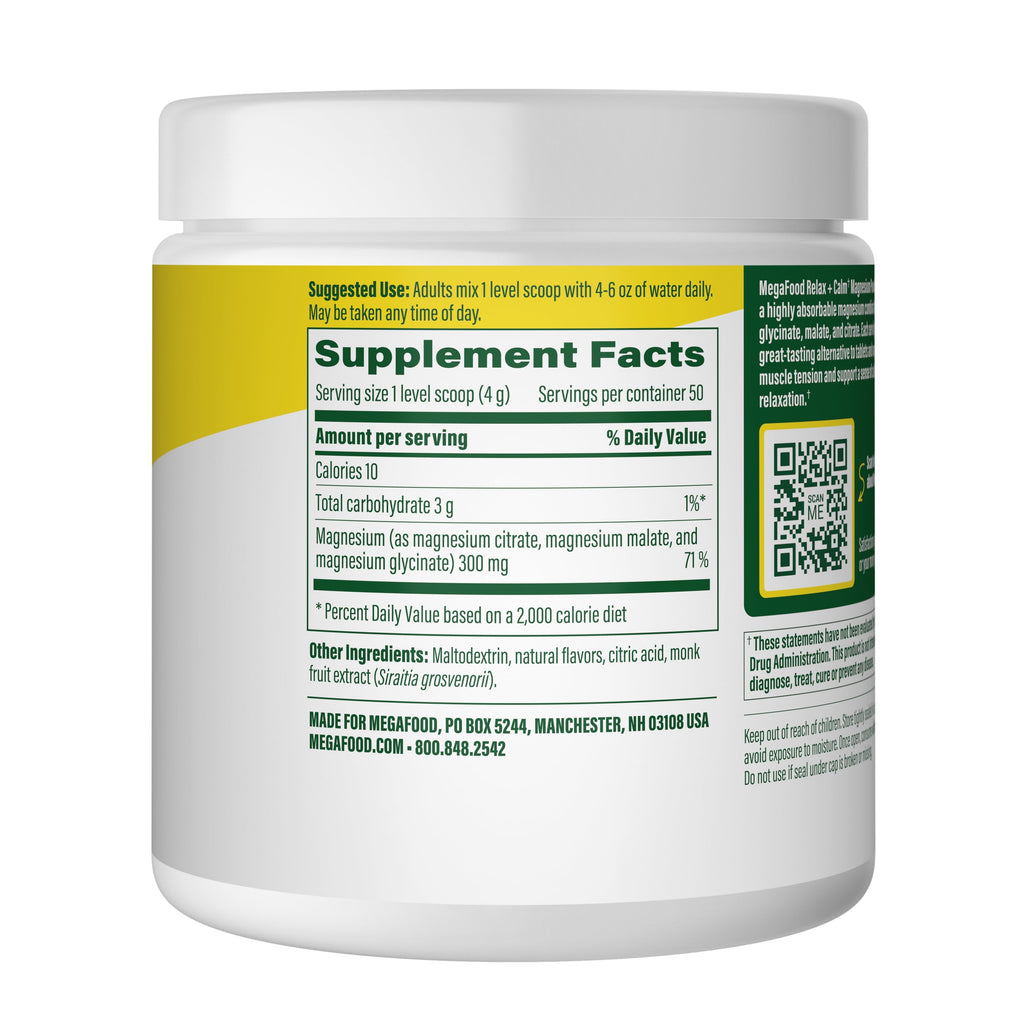 Relax & Calm Magnesium Powder Drink Mix