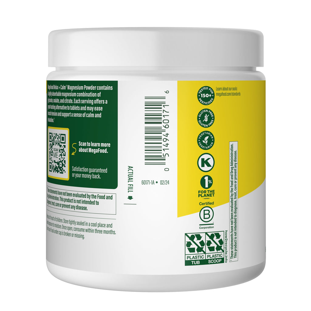 Relax & Calm Magnesium Powder Drink Mix