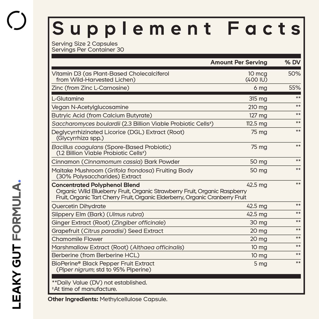 Leaky Gut Formula Capsules
