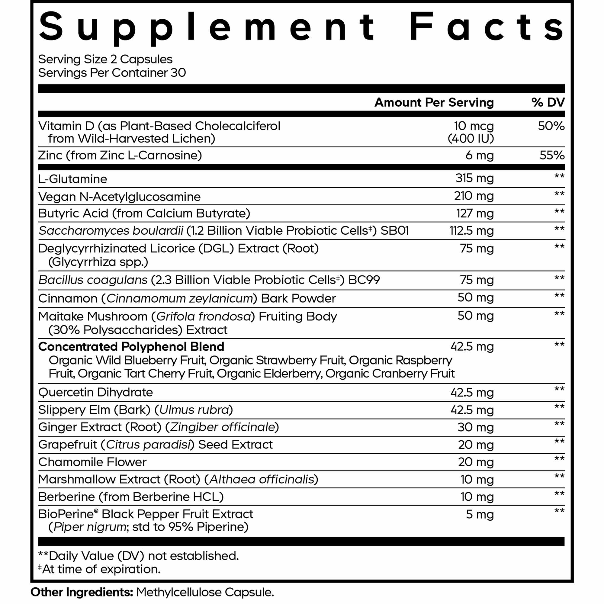 Leaky Gut Formula Capsules