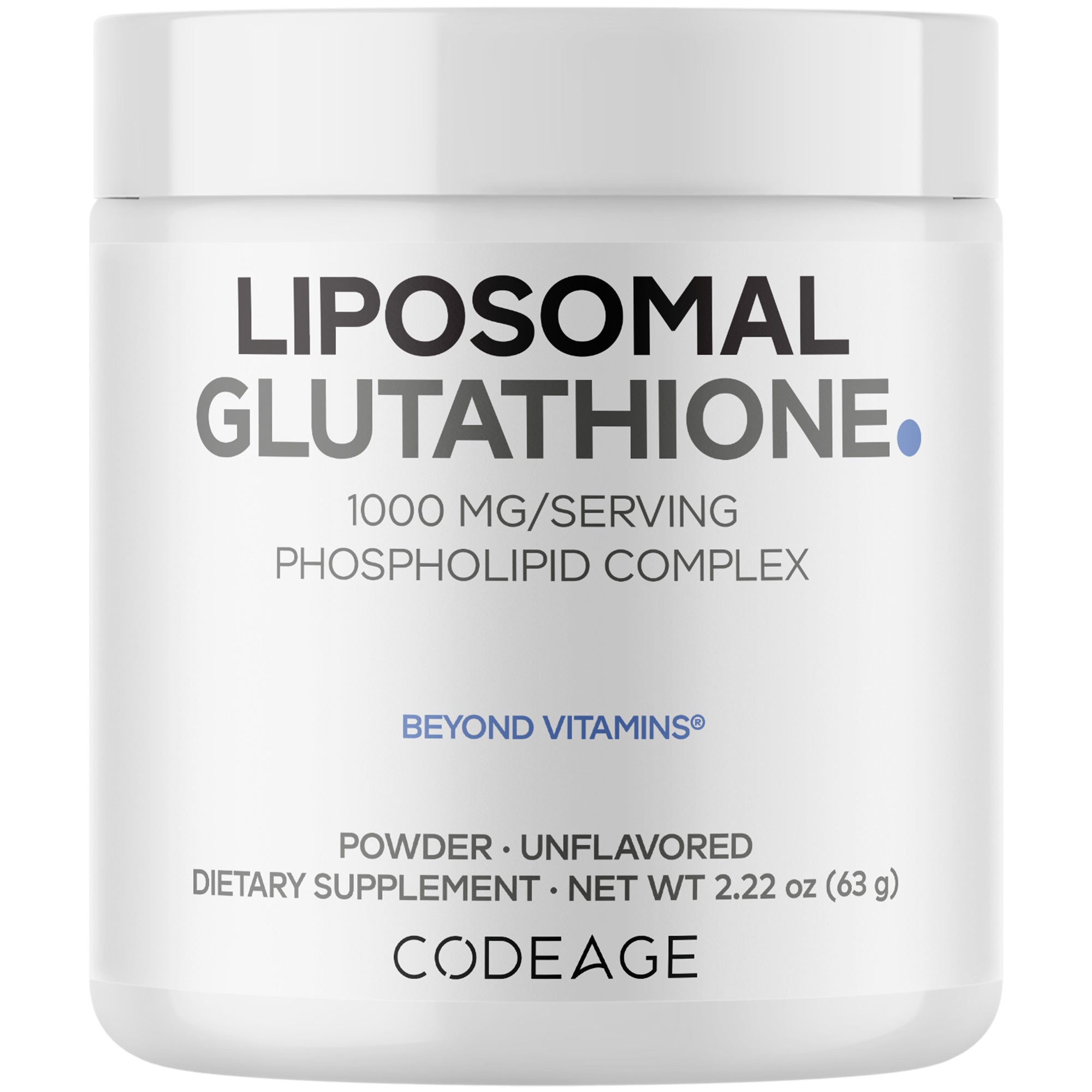 Liposomal Glutathione Powder, 1000 mg