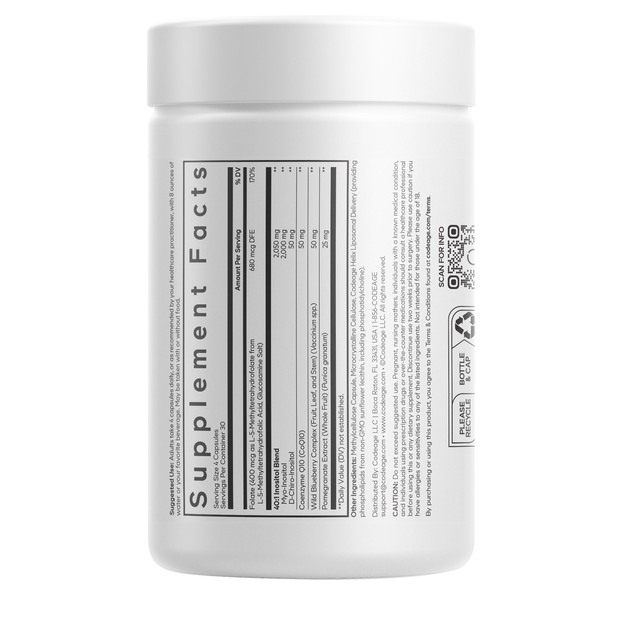 Liposomal Ovarian Inositol+ - Hormonal harmony