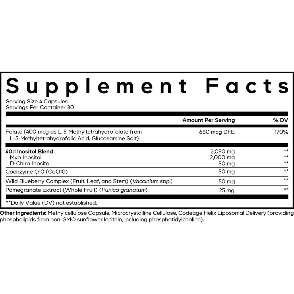 Liposomal Ovarian Inositol+ - Hormonal harmony
