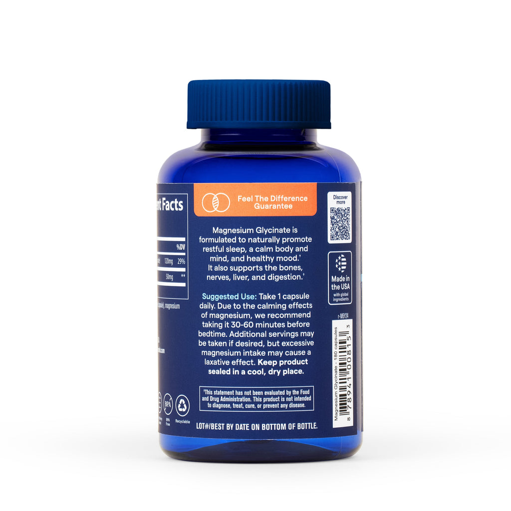 Magnesium Glycinate, 120mg
