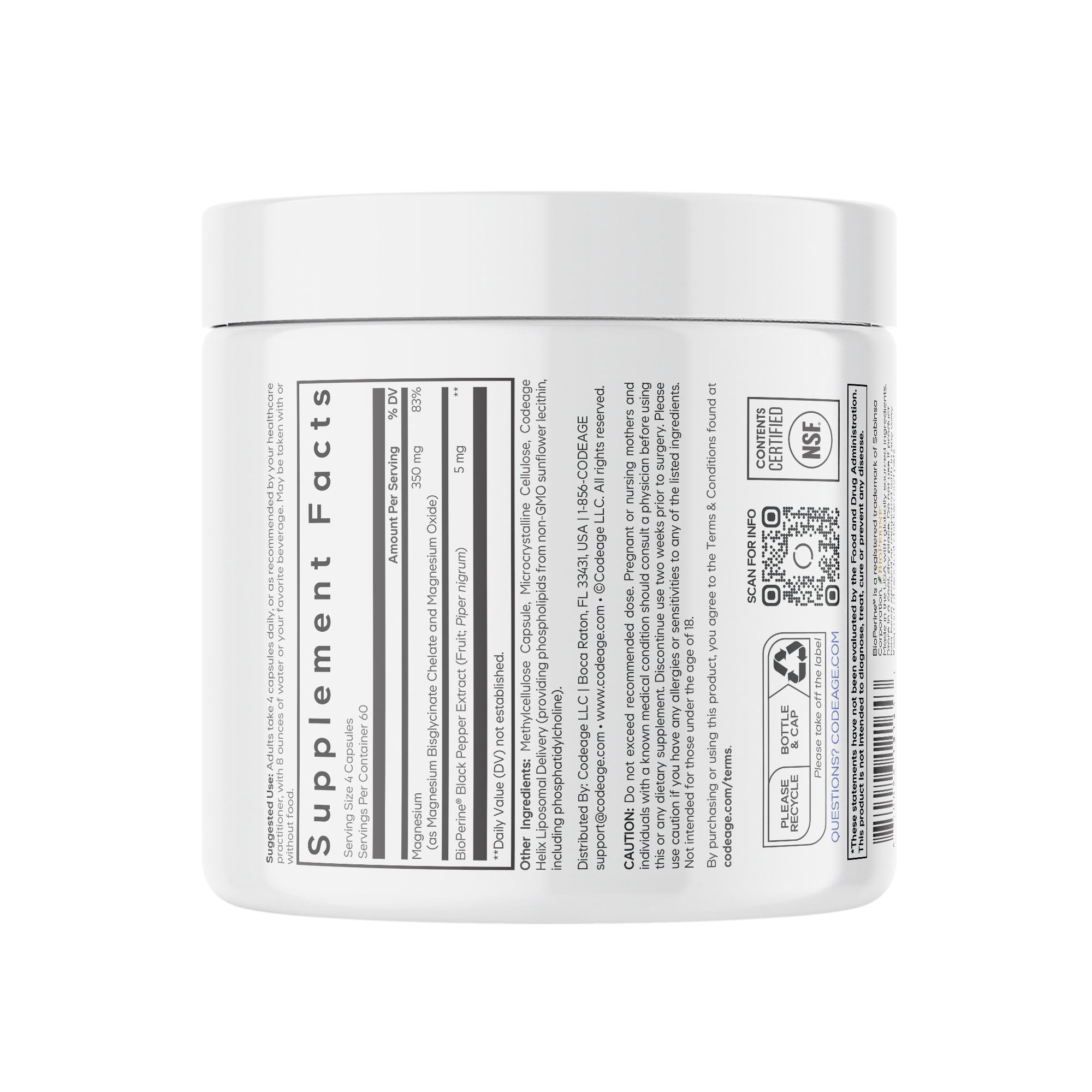 Liposomal Magnesium Glycinate
