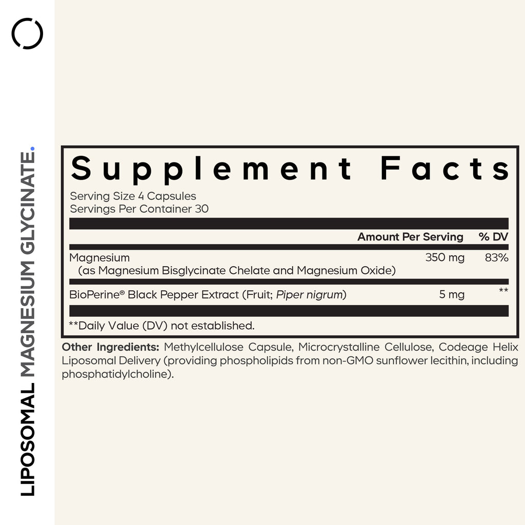 Liposomal Magnesium Glycinate