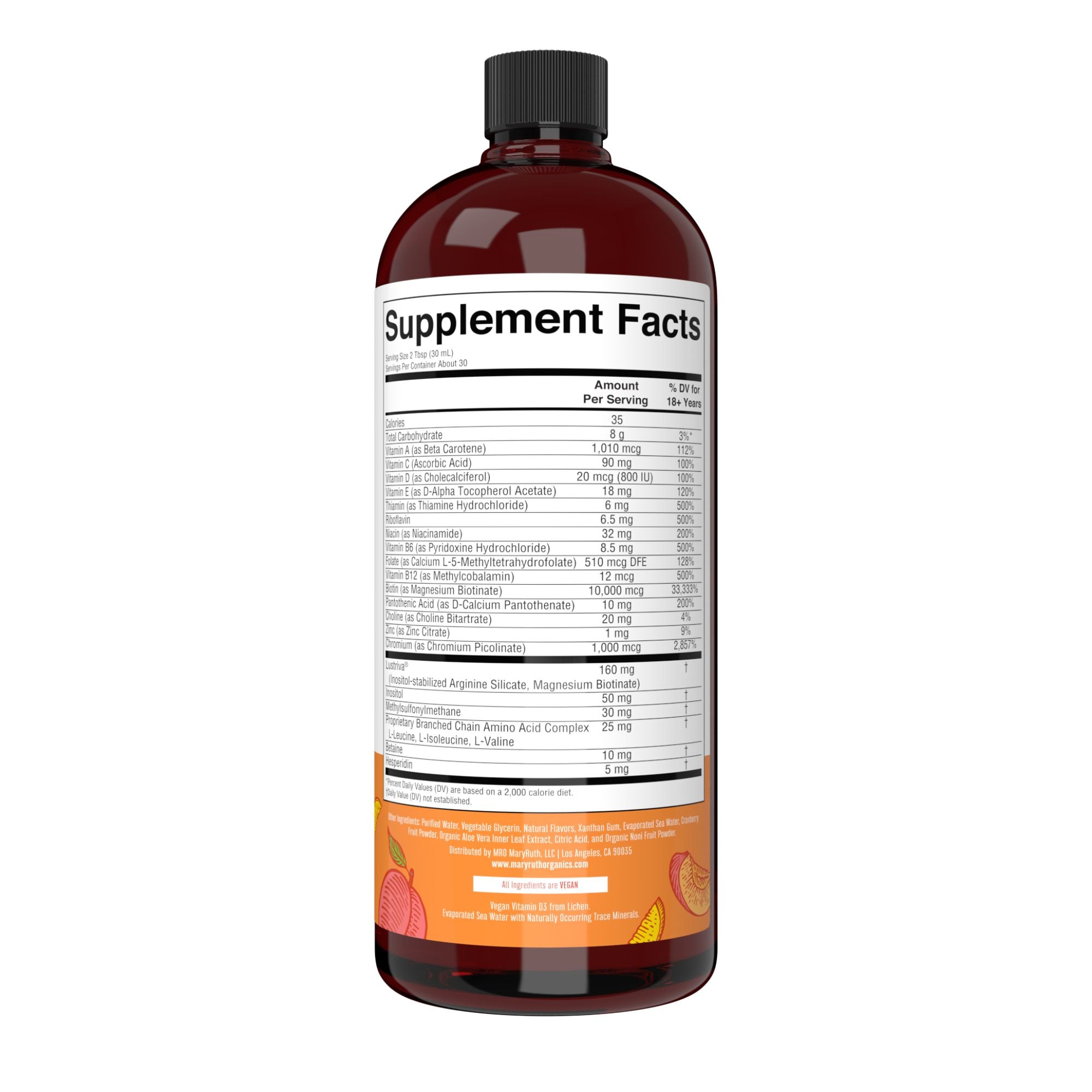 Liquid Morning Multivitamin + Hair Growth, 30 fl oz