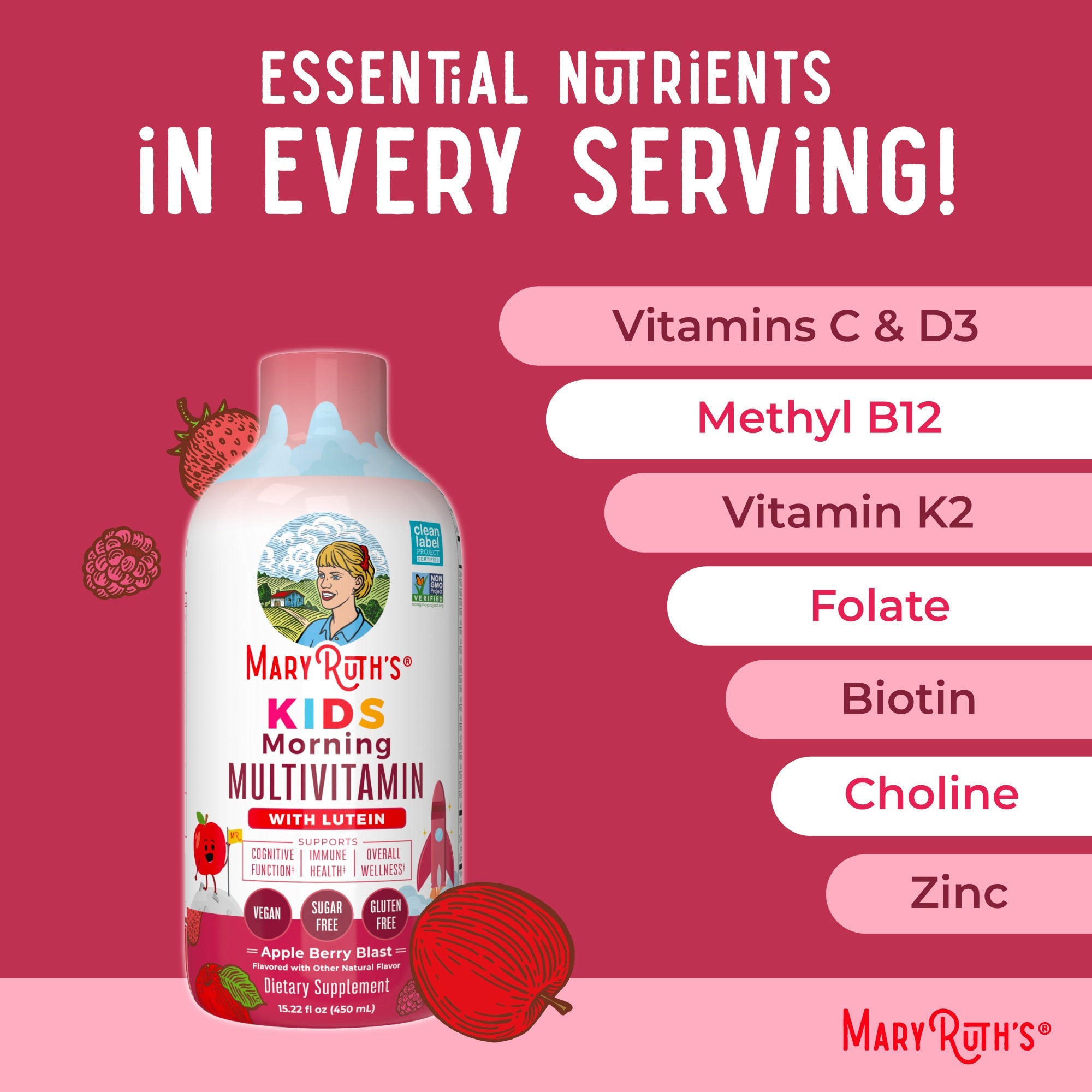 Kids Morning Multivitamin Liquid
