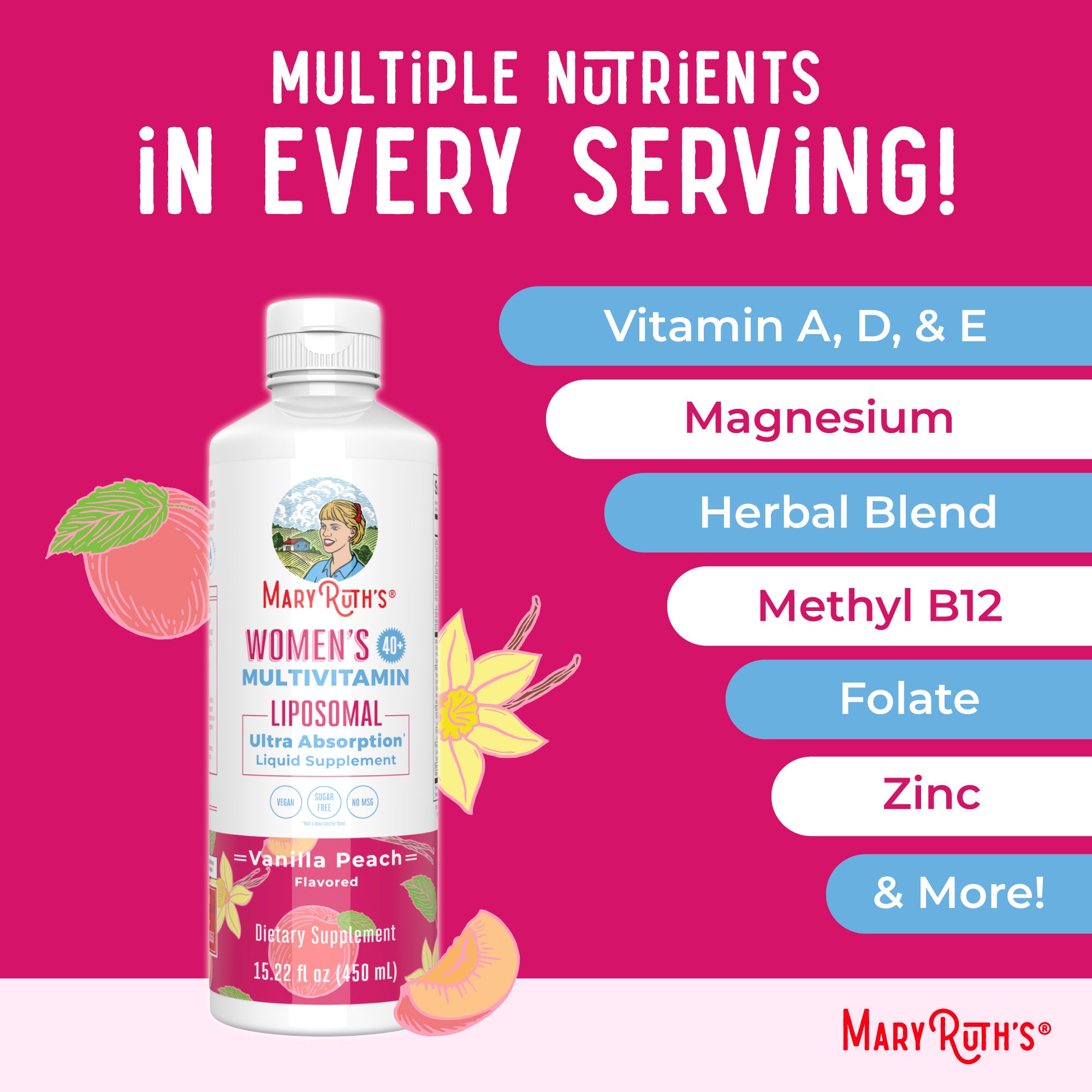 Women's 40+ Multivitamin Liposomal