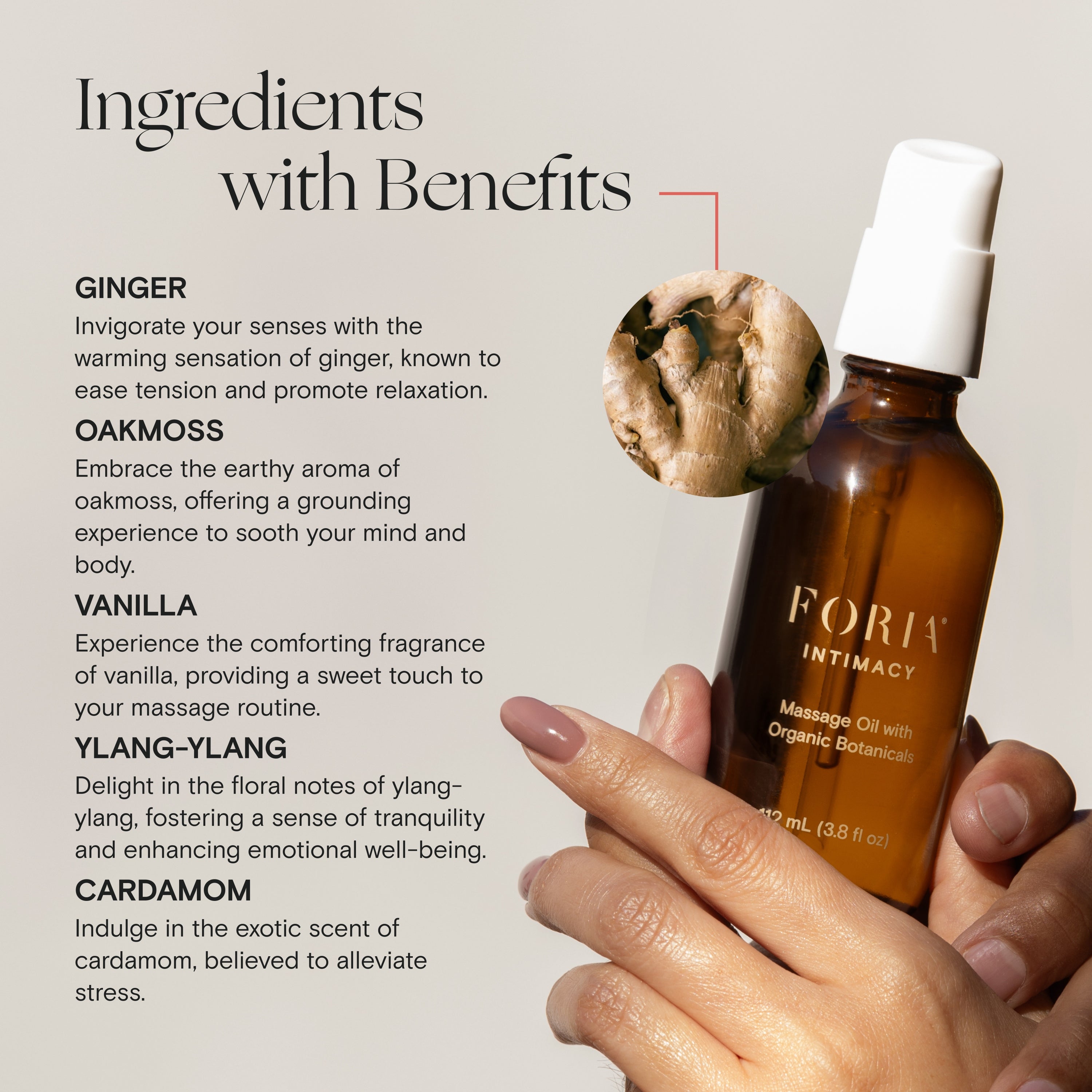 Intimacy Massage Oil with Organic Botanicals