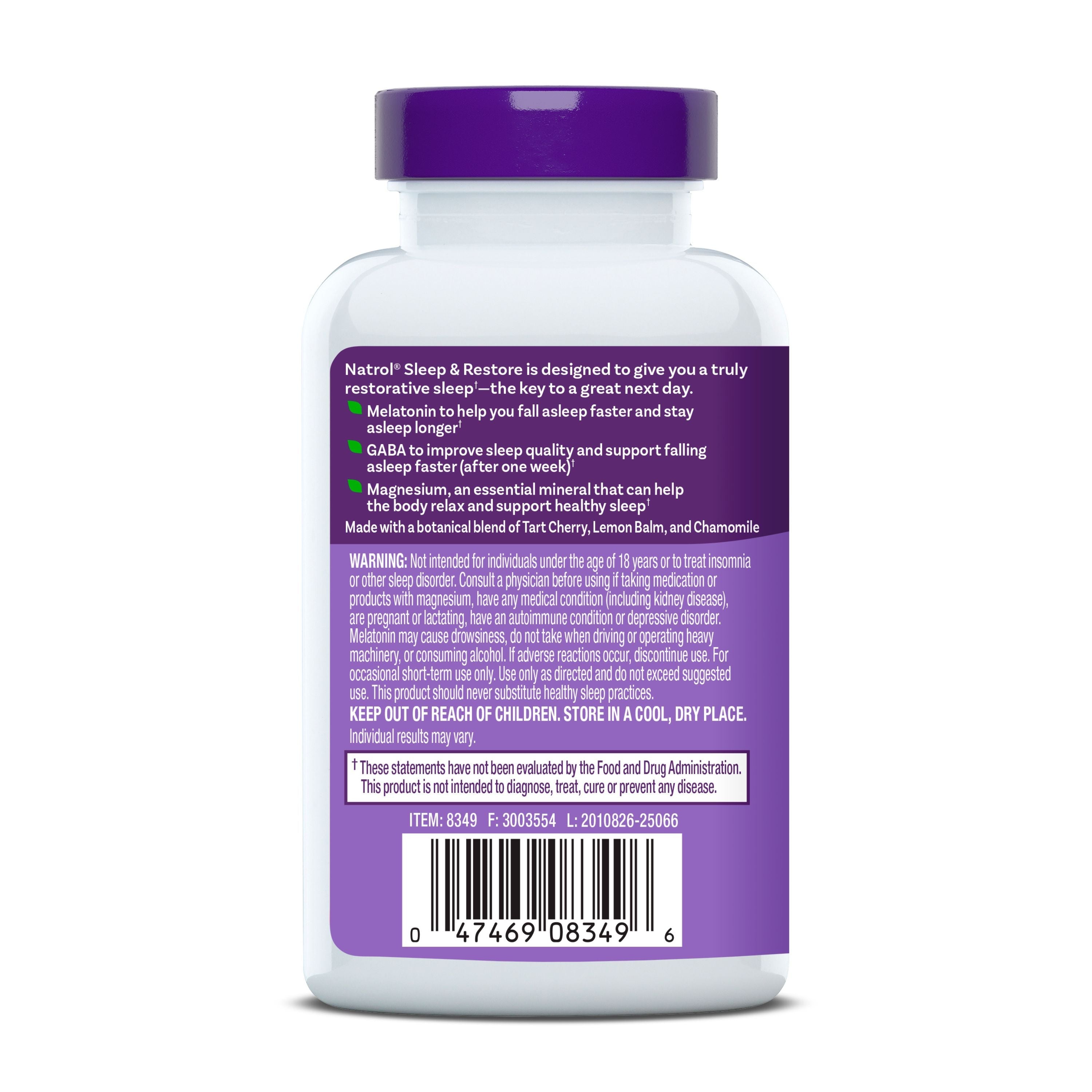 Sleep & Restore Capsule with Melatonin