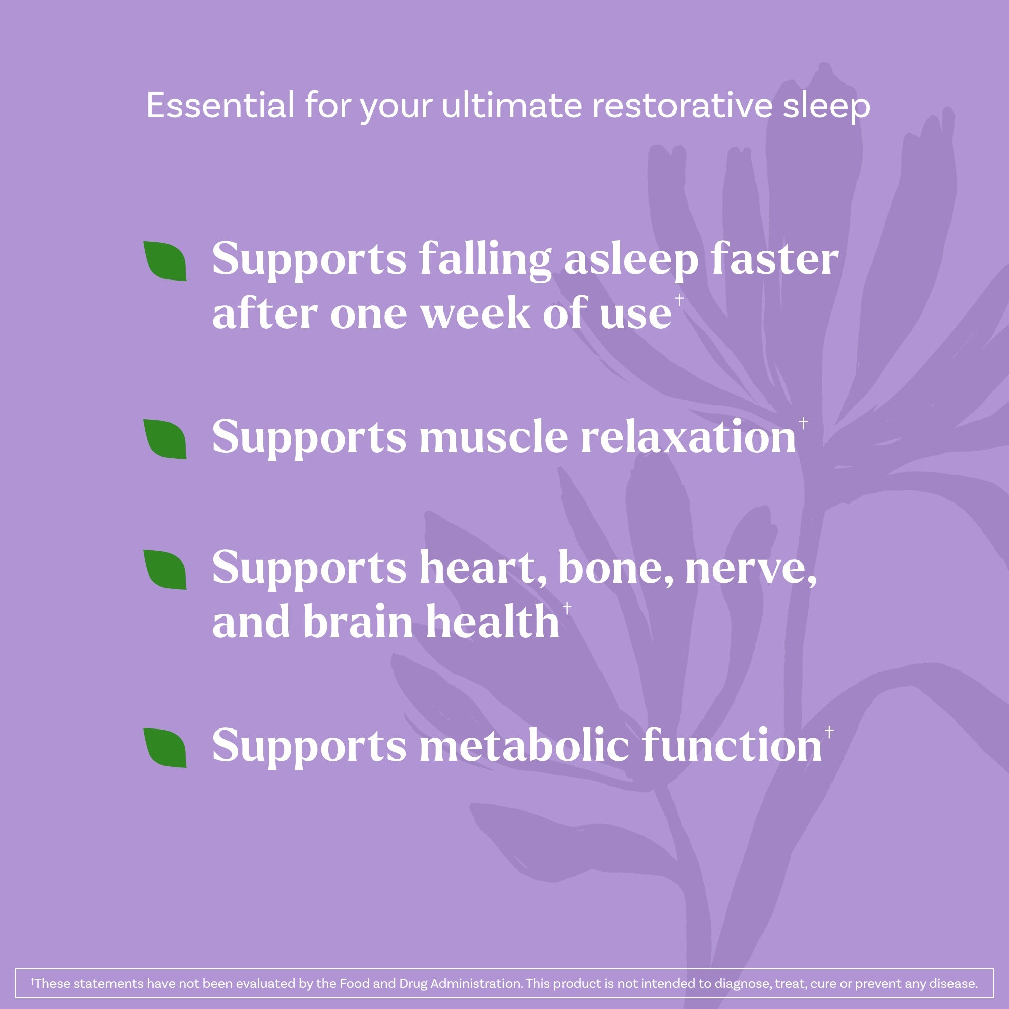 Sleep & Restore Calming Drink Mix, Melatonin Free