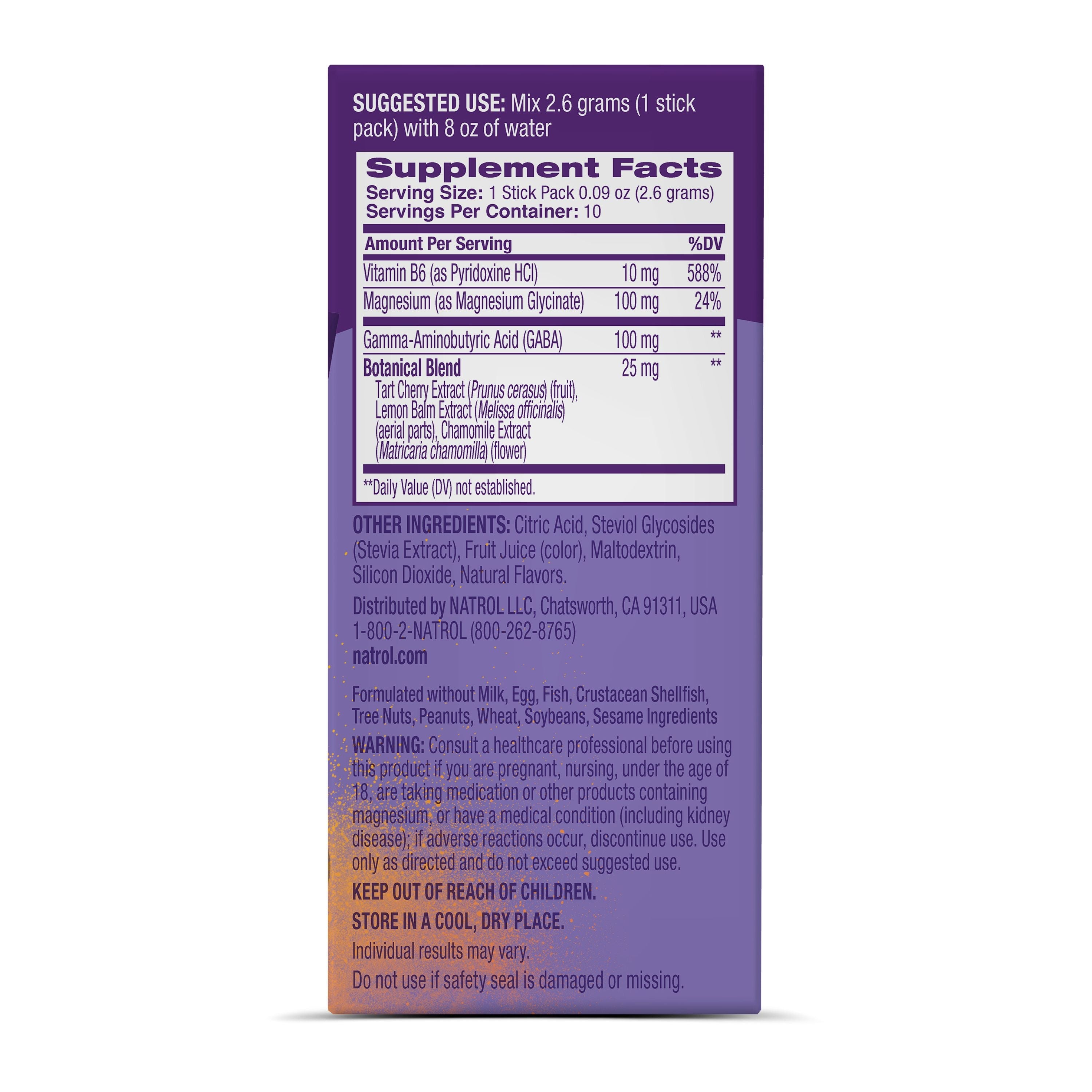 Sleep & Restore Calming Drink Mix, Melatonin Free
