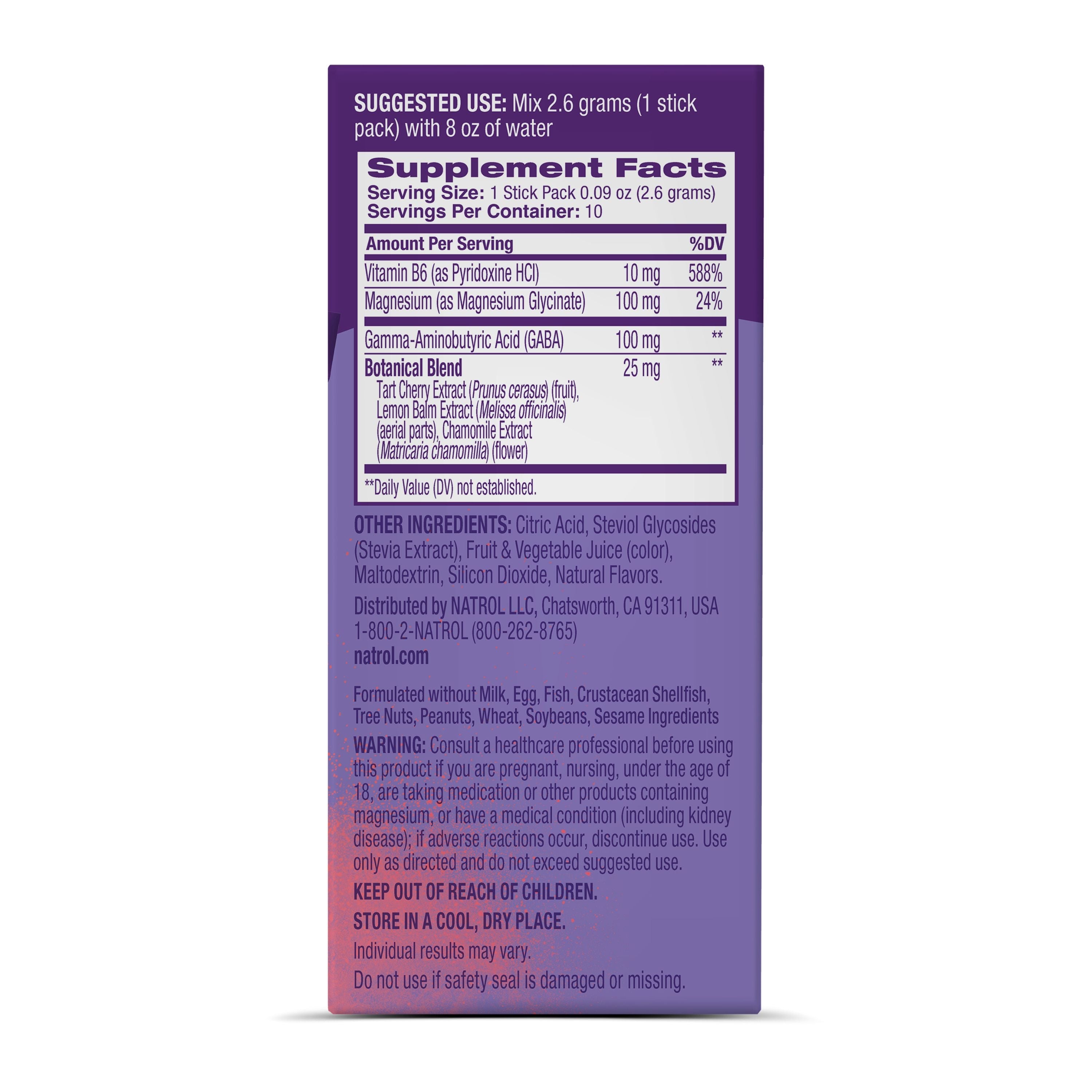 Sleep & Restore Calming Drink Mix, Melatonin Free