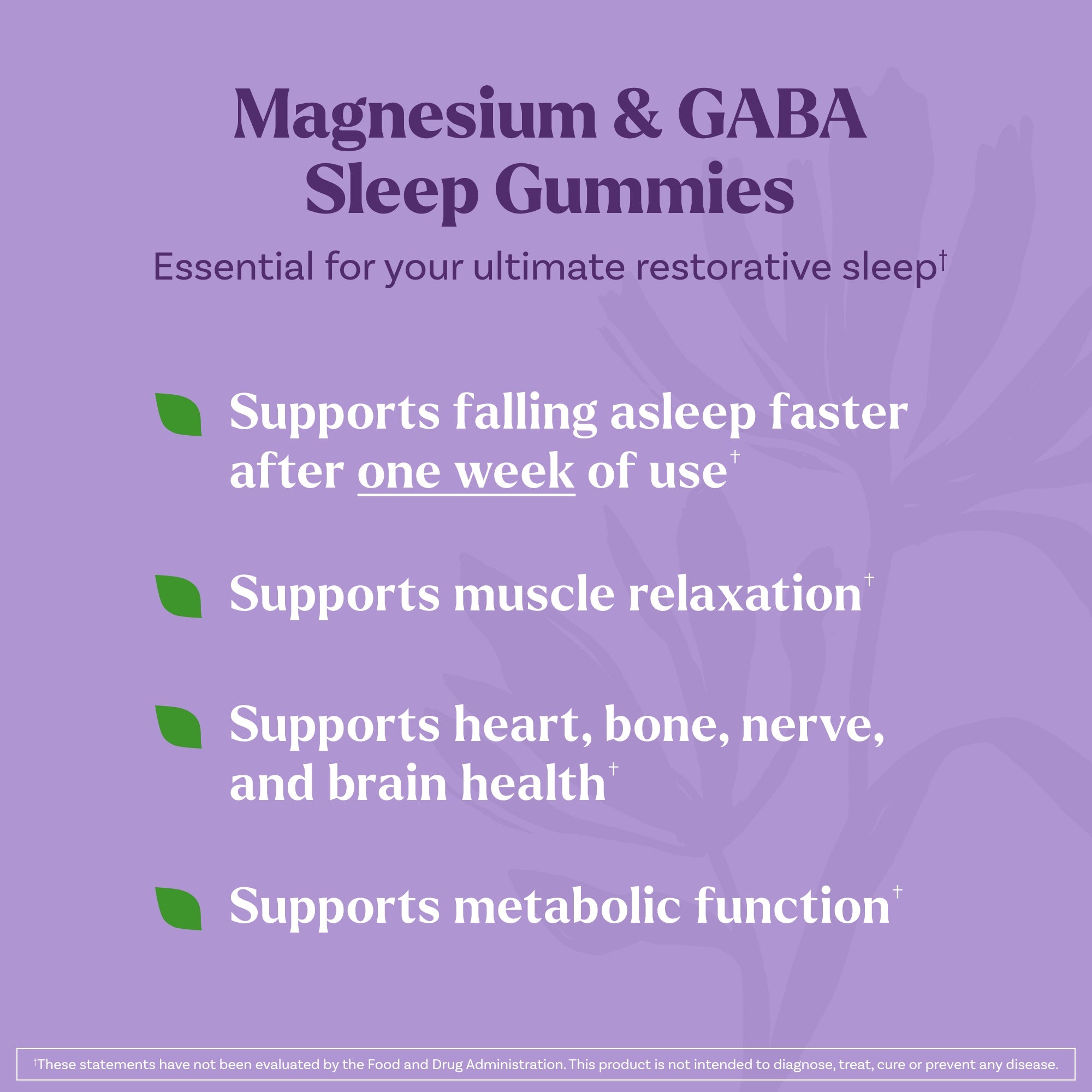 Sleep & Restore Gummies Non-Melatonin
