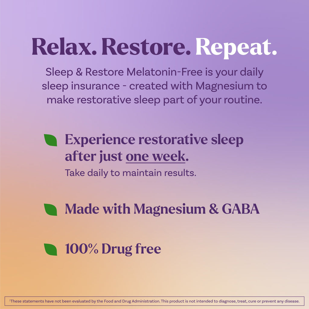 Sleep & Restore Gummies Non-Melatonin