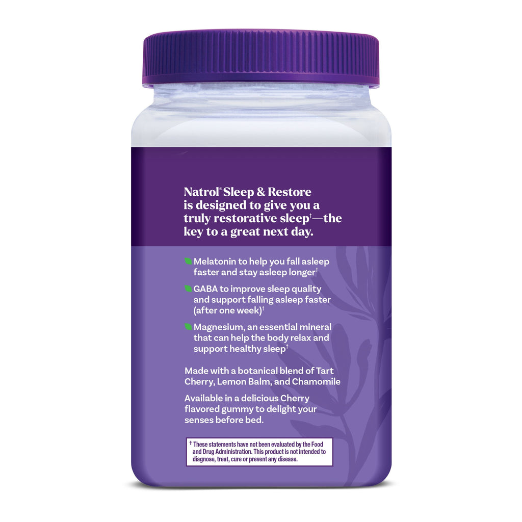 Sleep & Restore Gummies with Melatonin