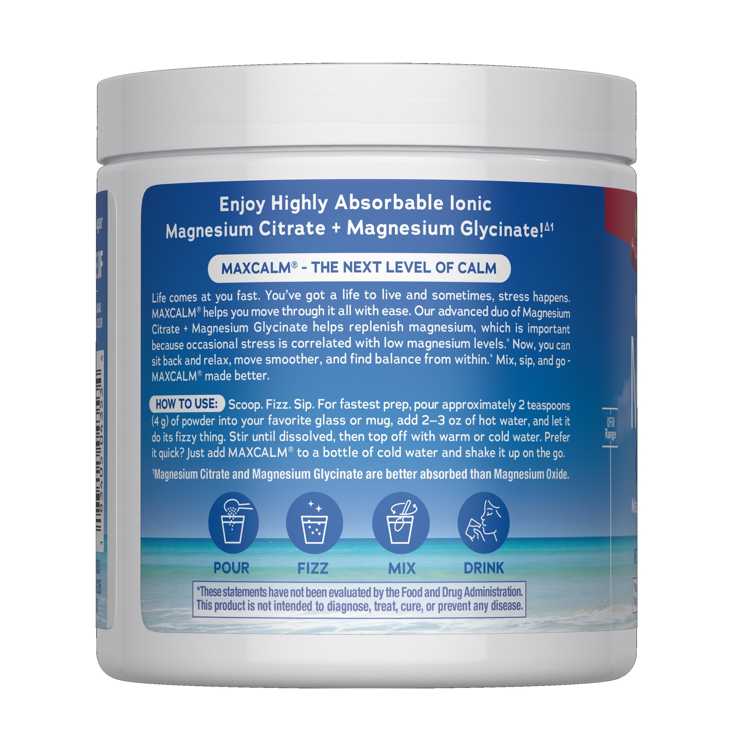 MAXCALM Powder Cherry