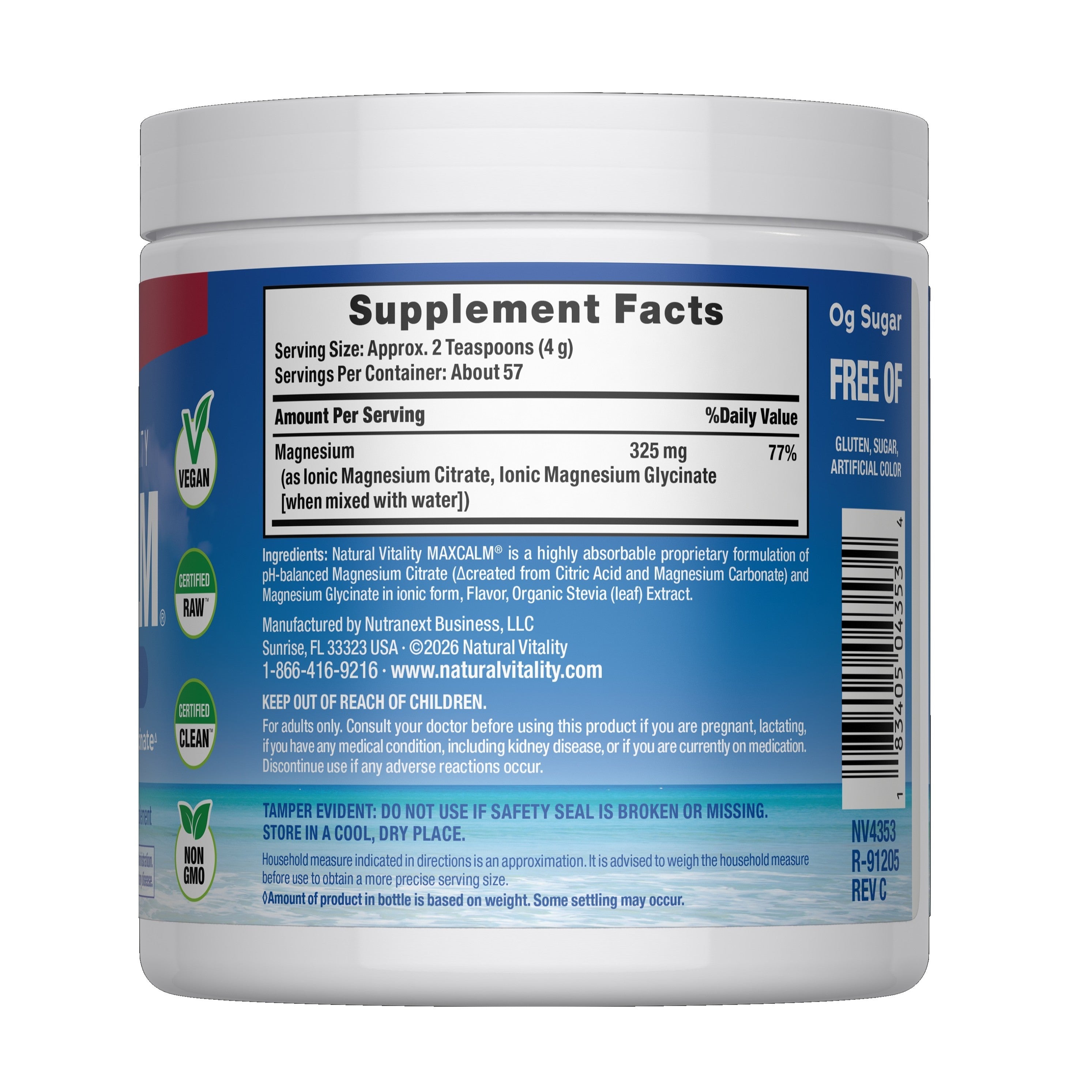 MAXCALM Powder Cherry