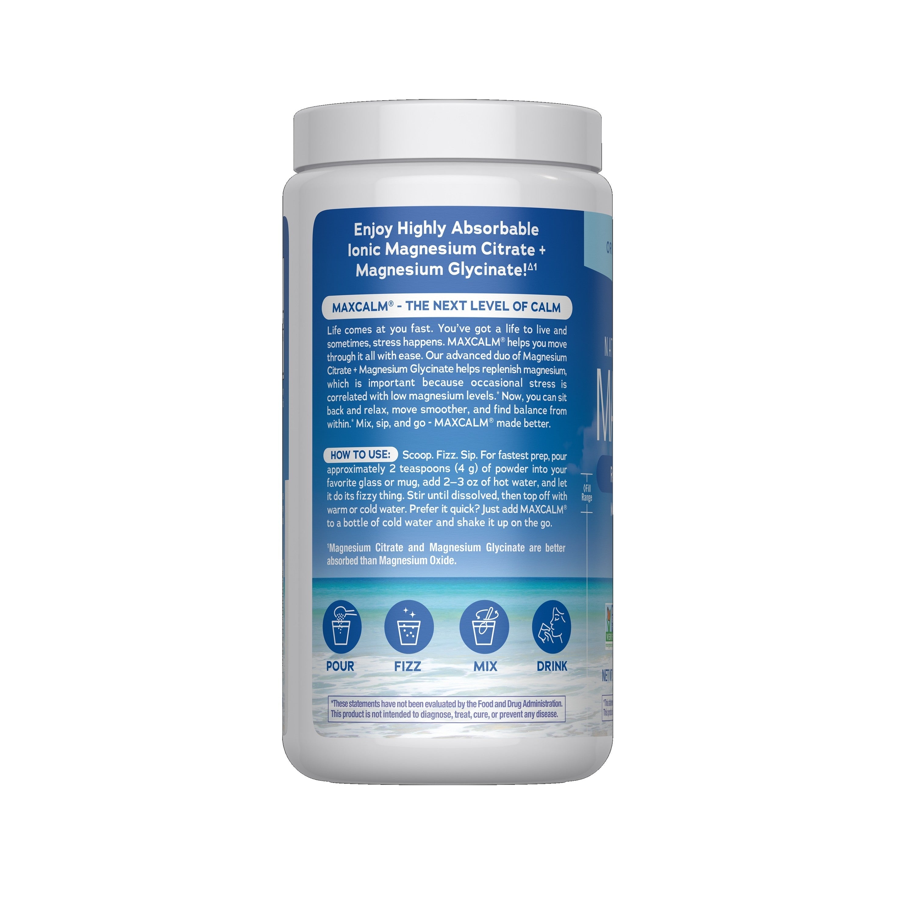 MAXCALM Original Powder - Unflavored