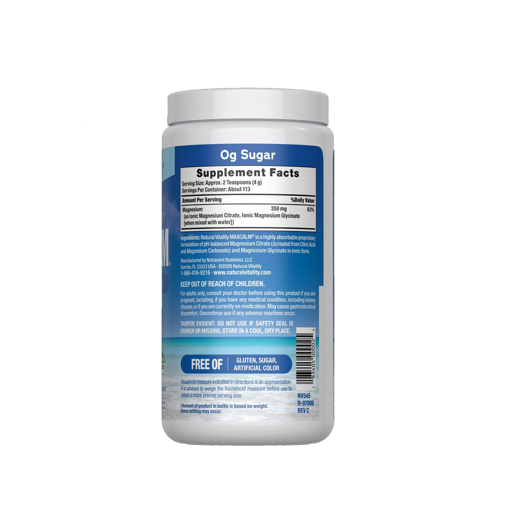 MAXCALM Original Powder - Unflavored