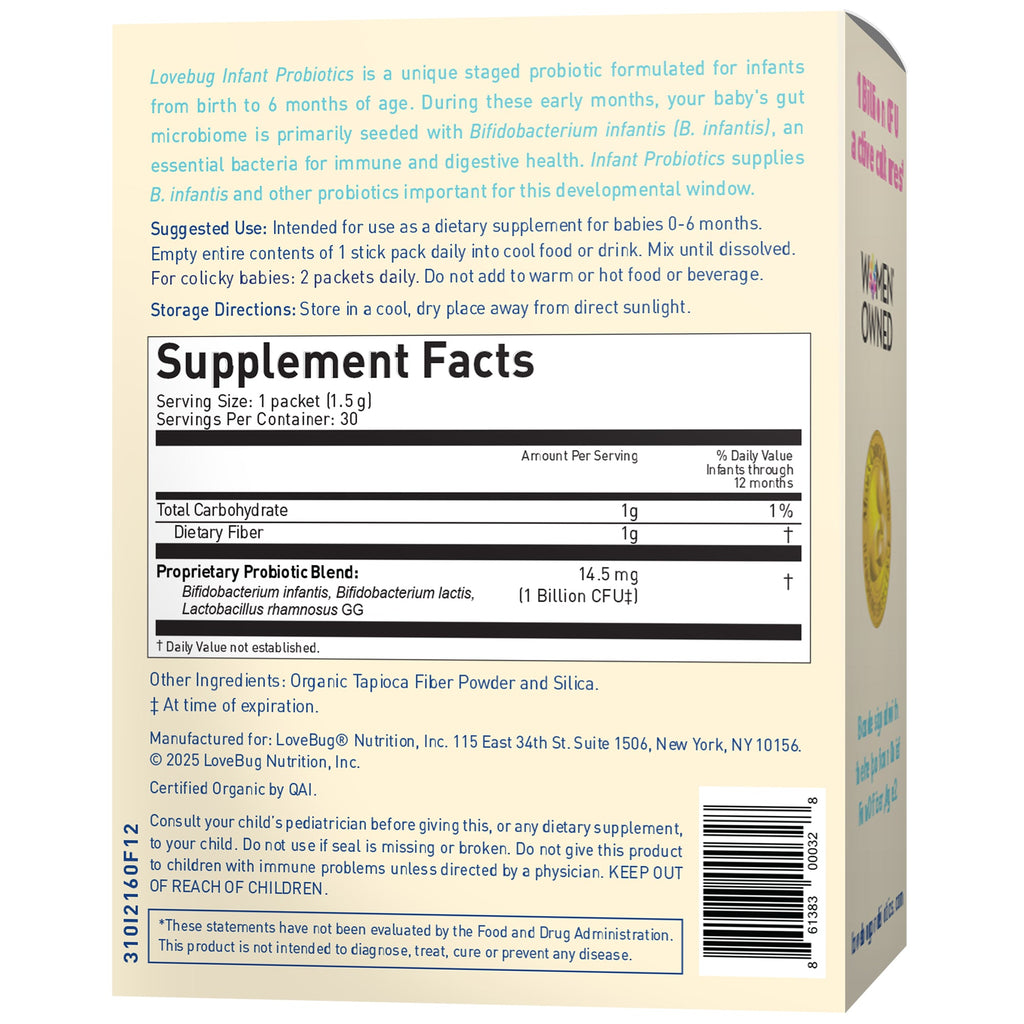 Infant Probiotics, 0 to 6 months