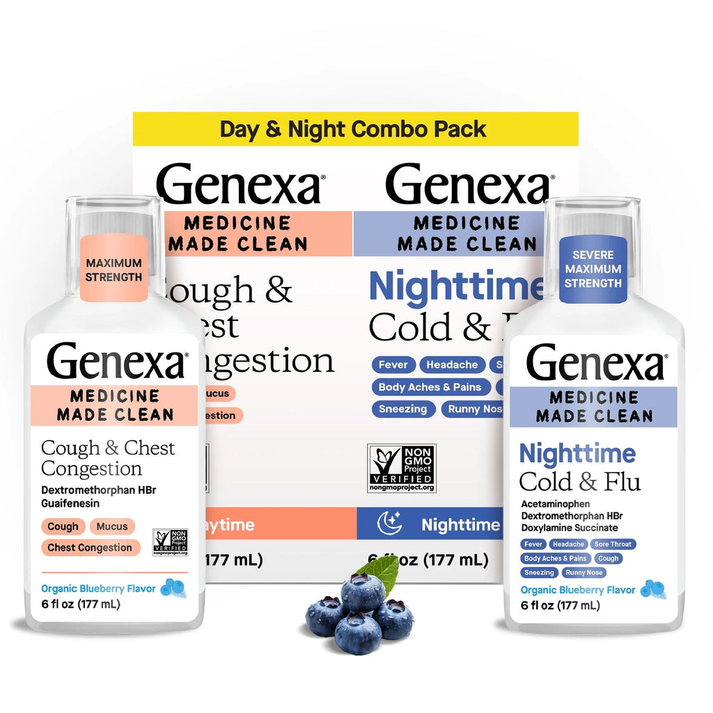 Daytime Cough + Nighttime Severe Cold & Flu Combo Pack