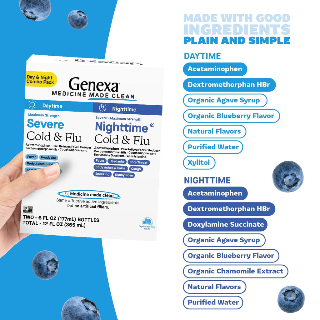 Daytime & Nighttime Severe Cold & Flu Combo Pack
