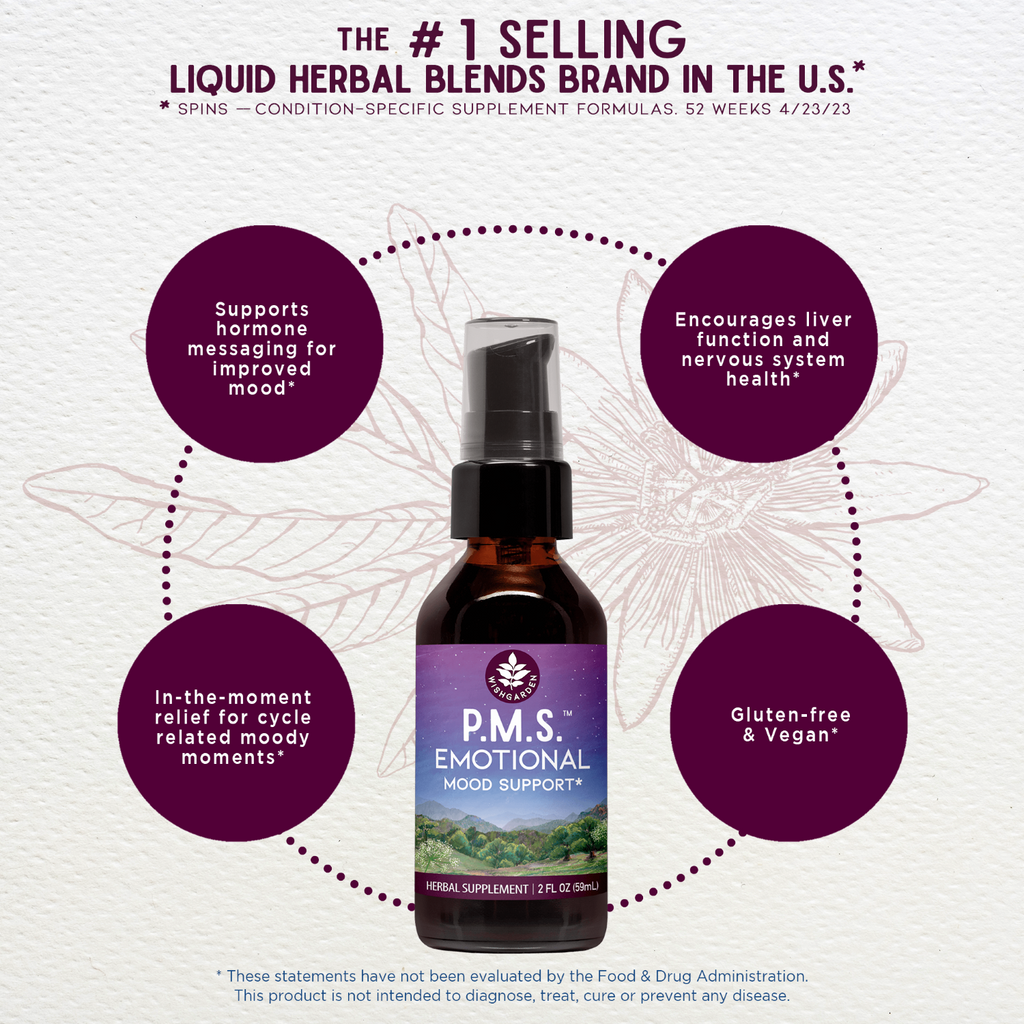 PMS Emotional Mood Support - Herbal Supplement