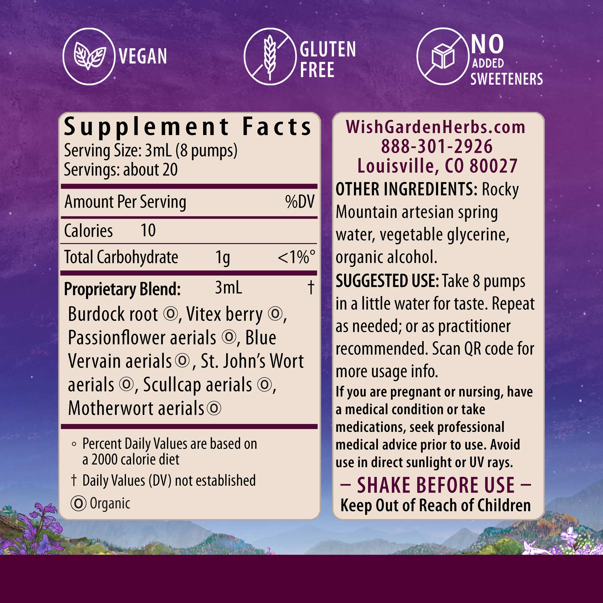 PMS Emotional Mood Support - Herbal Supplement