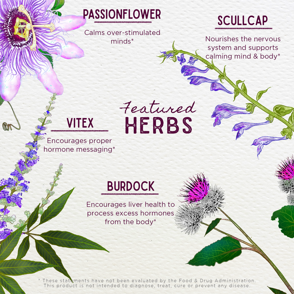 PMS Emotional Mood Support - Herbal Supplement