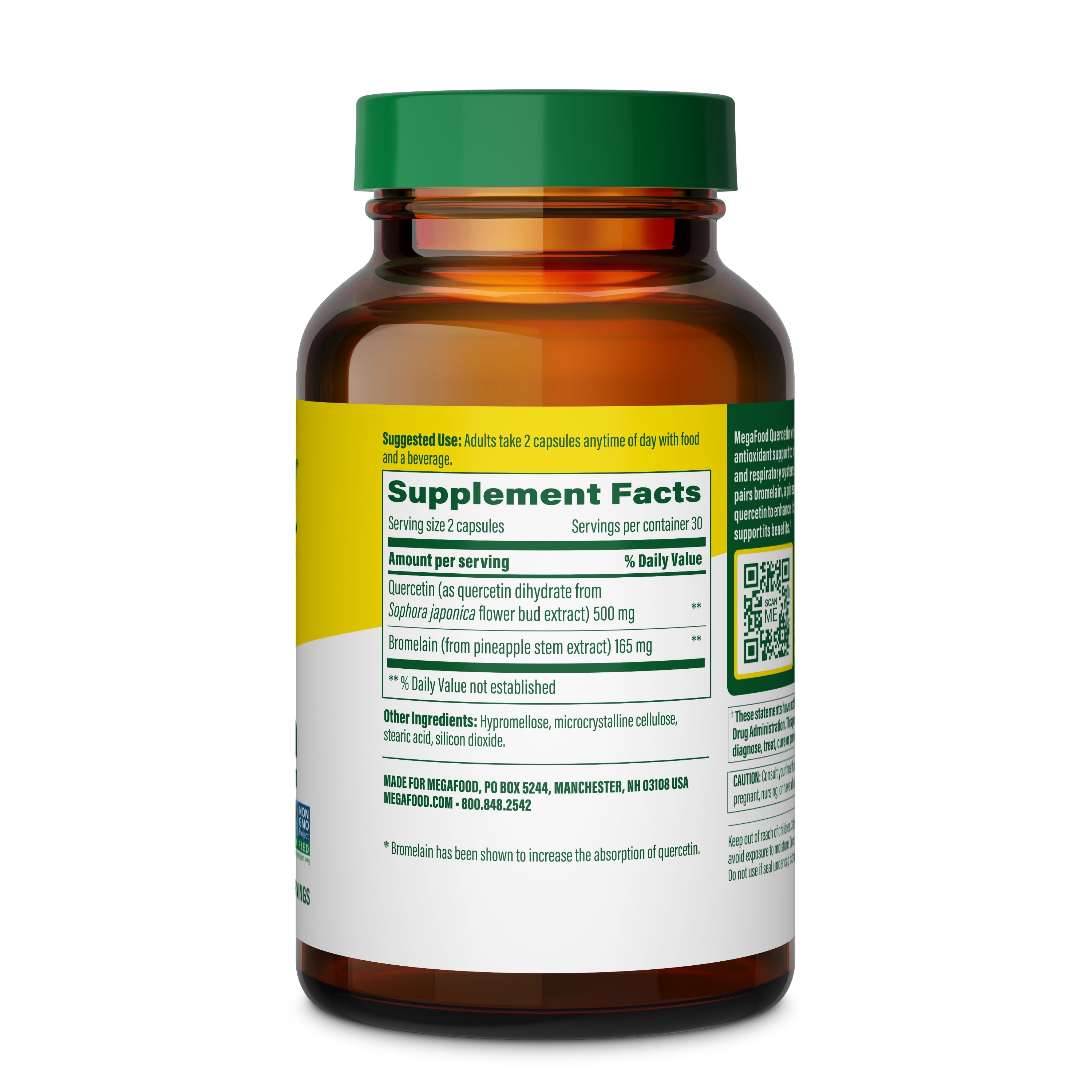 Quercetin with Bromaline