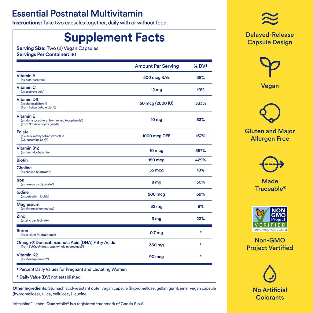 Women's Postnatal Multivitamin