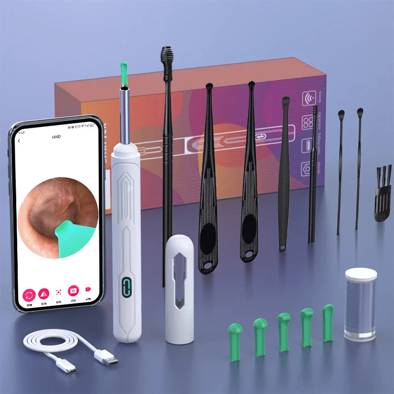 Ear Cleaning Camera with HD Otoscope, NK3 Pro Kit