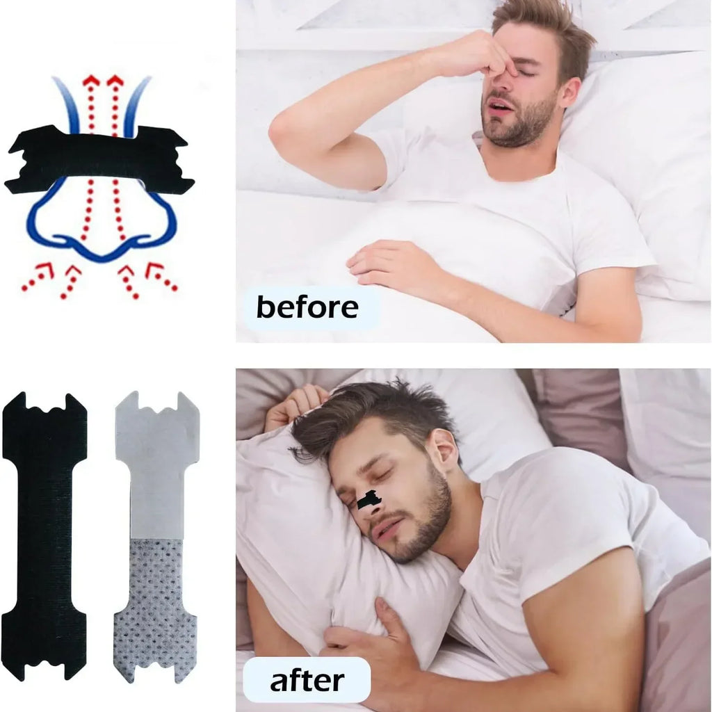 Breathable Sports Nasal Strips, Flexible & Comfortable