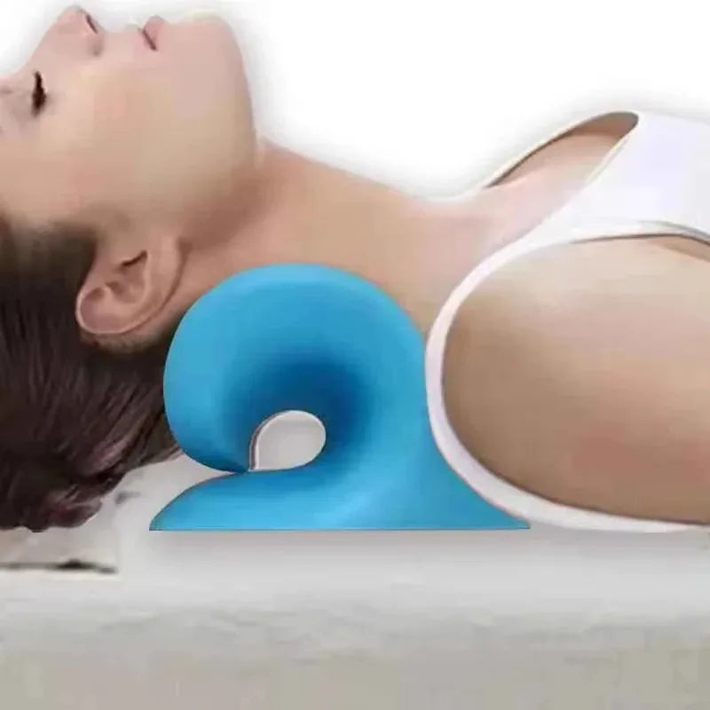 Cervical Neck Traction Pillow, Gravity Pressure Relief