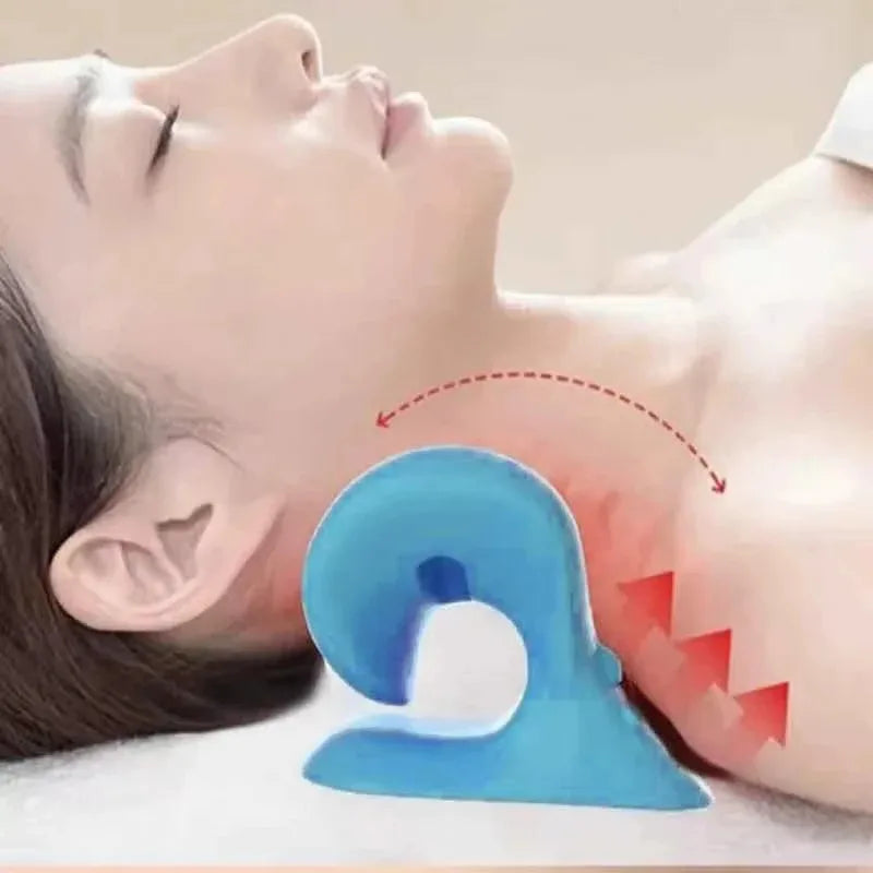 Cervical Neck Traction Pillow, Gravity Pressure Relief