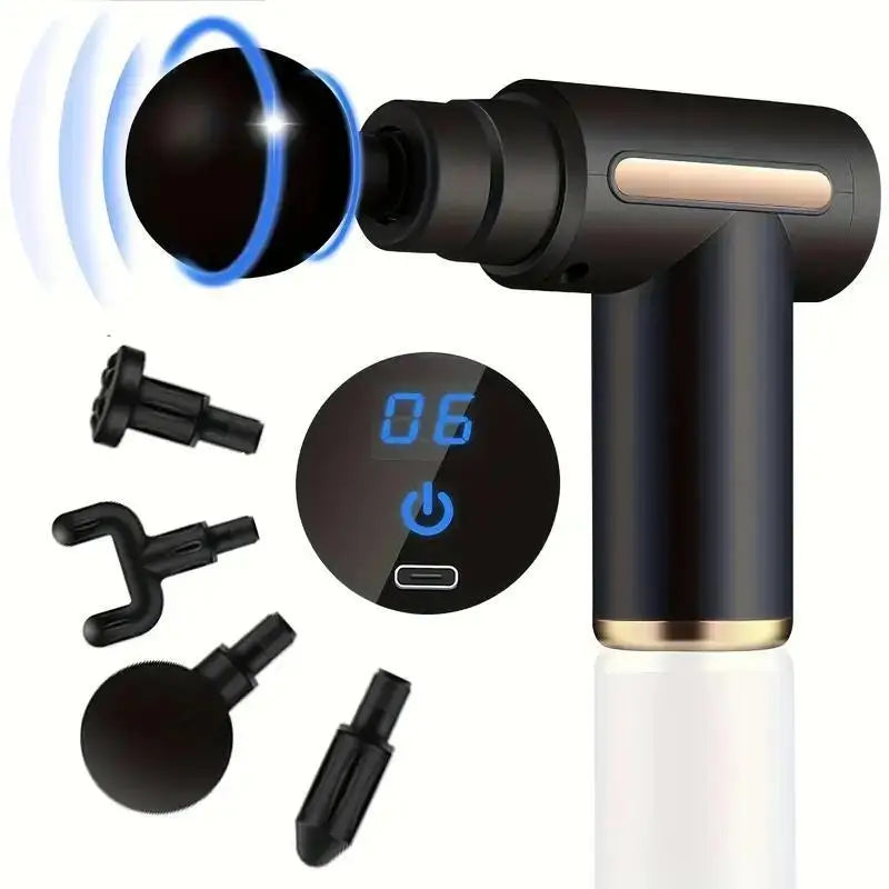 Portable Fascia Massage Gun, Deep Muscle Recovery