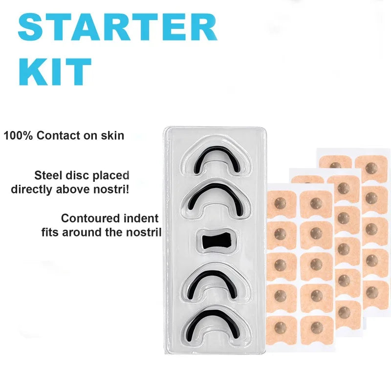 Magnetic Nasal Dilator Kit, Reusable Breathing Comfort