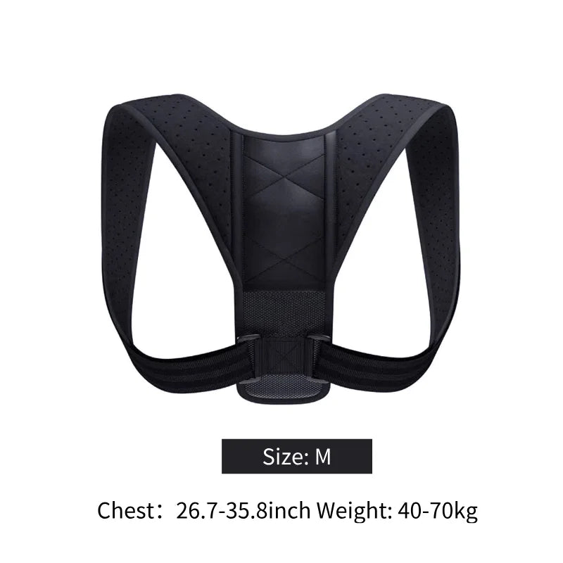 Posture Corrector Back Brace, Breathable & Adjustable