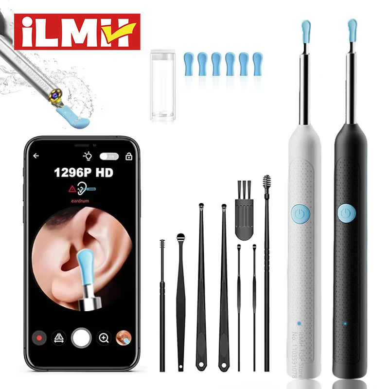 Visual Ear Cleaning Camera, 5MP Otoscope Kit