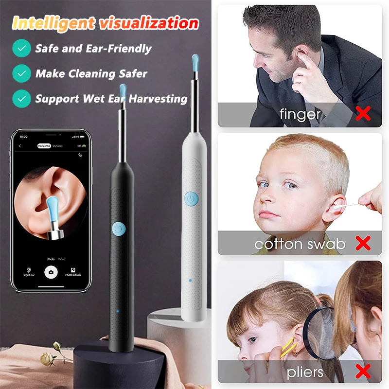 Visual Ear Cleaning Camera, 5MP Otoscope Kit