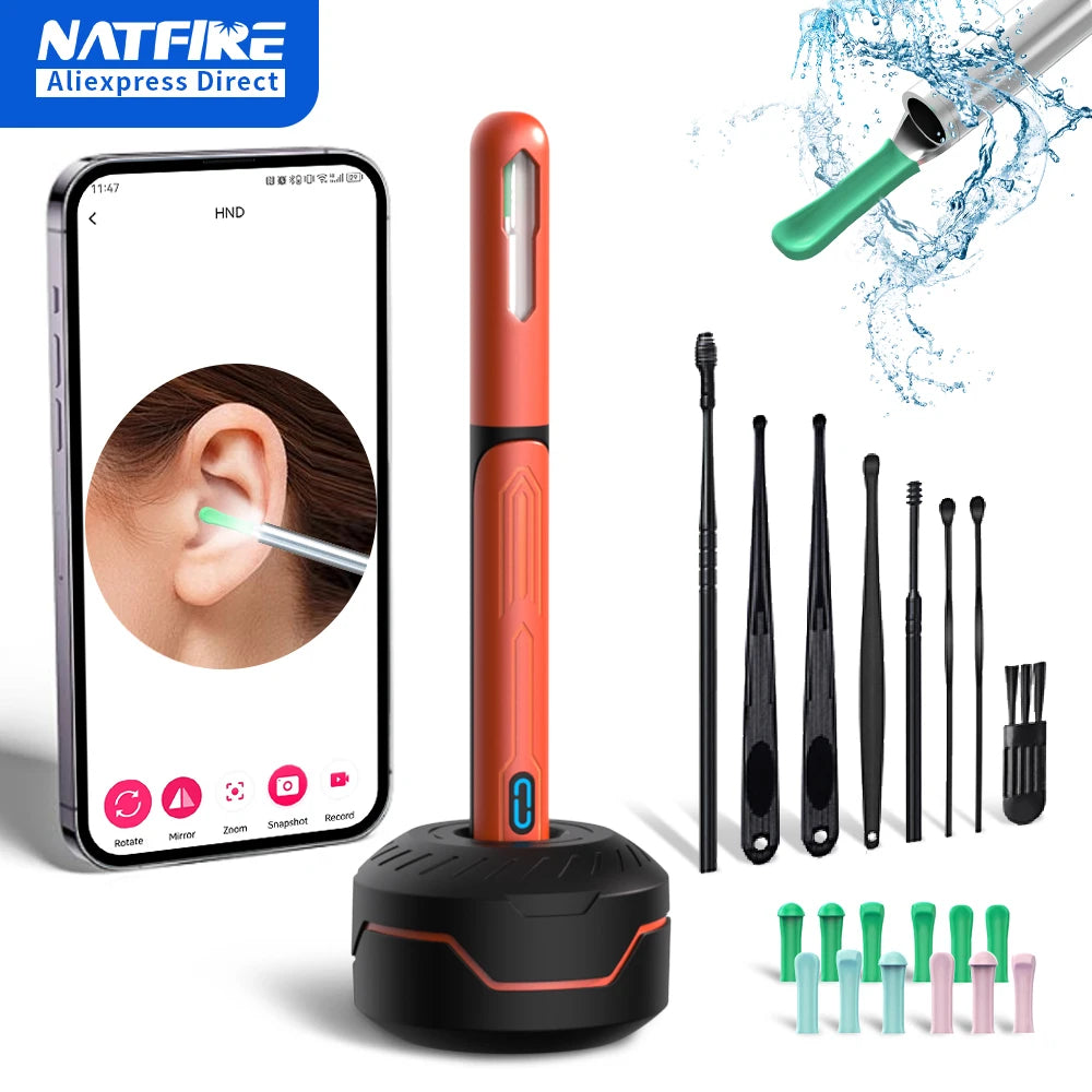 Ear Cleaning Camera with HD Otoscope, NK3 Pro Kit
