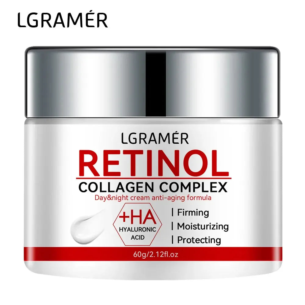 Retinol Collagen Face Cream, Anti-Wrinkle & Firming