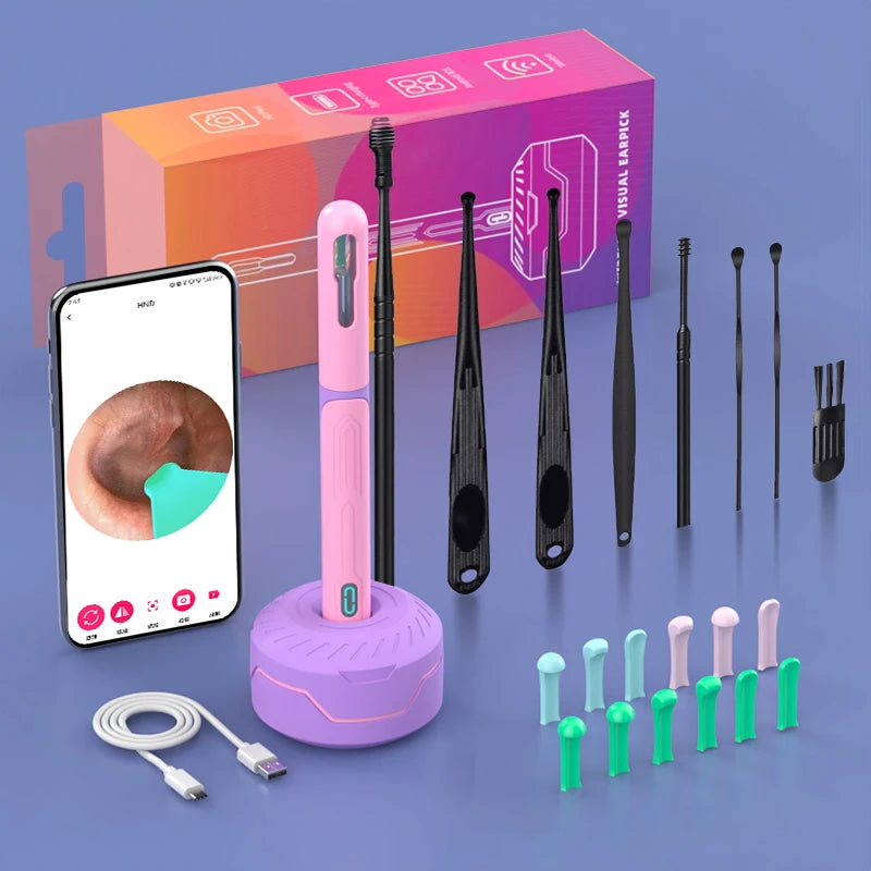 Ear Cleaning Camera with HD Otoscope, NK3 Pro Kit