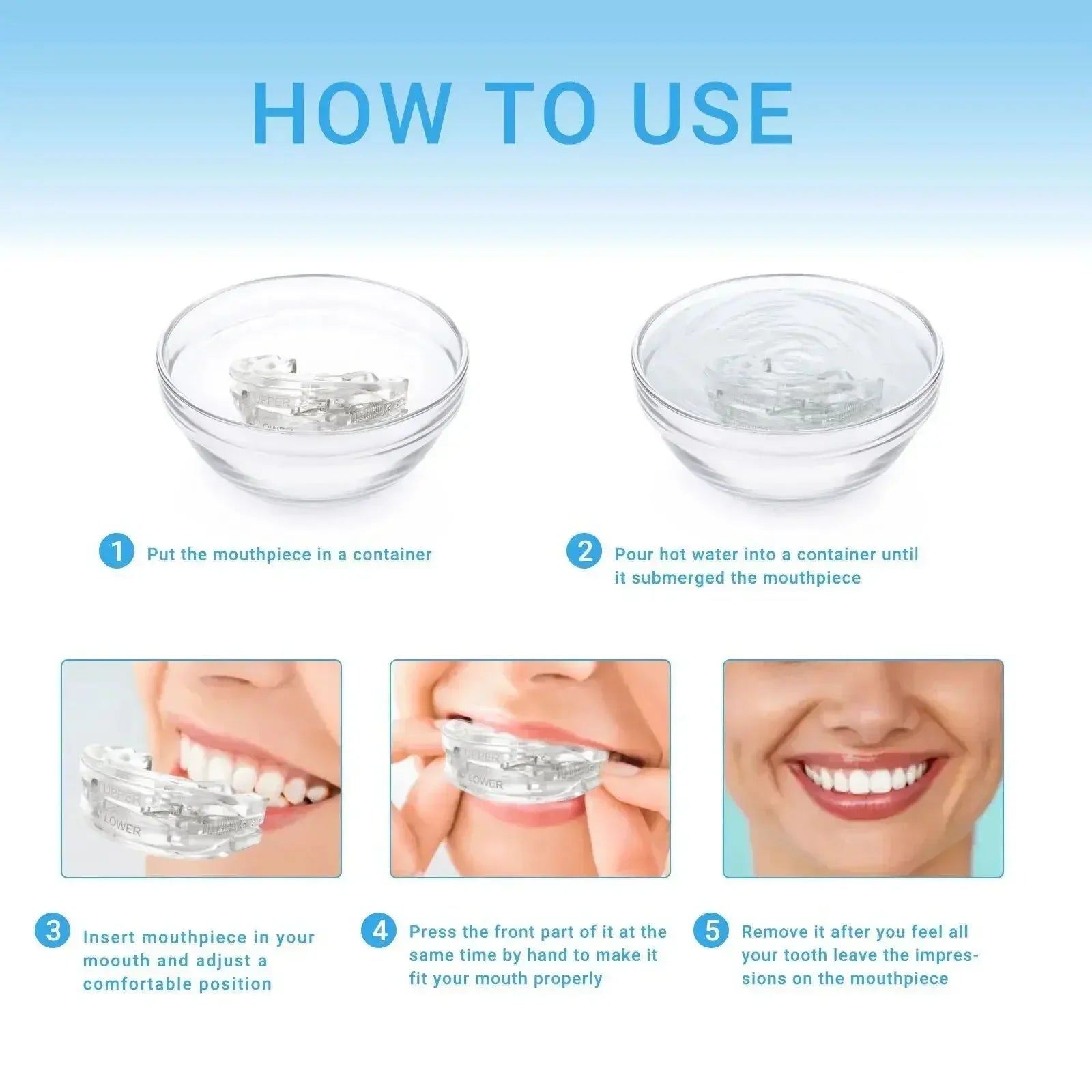 Adjustable Comfort Night Mouthguard, BPA-Free