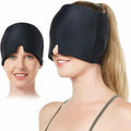 Hot & Cold Gel Head Wrap, Reusable Cooling Cap