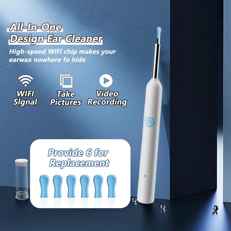Visual Ear Cleaning Camera, 5MP Otoscope Kit