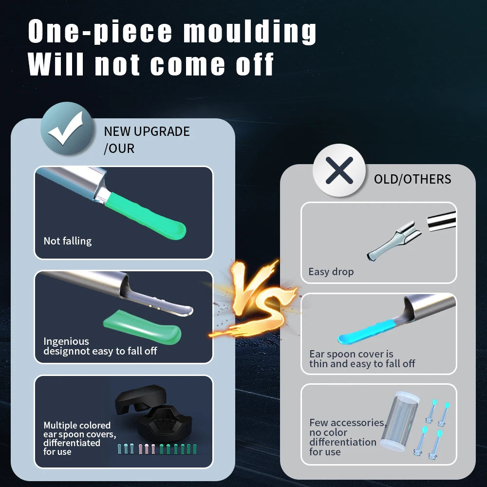 Ear Cleaning Camera with HD Otoscope, NK3 Pro Kit